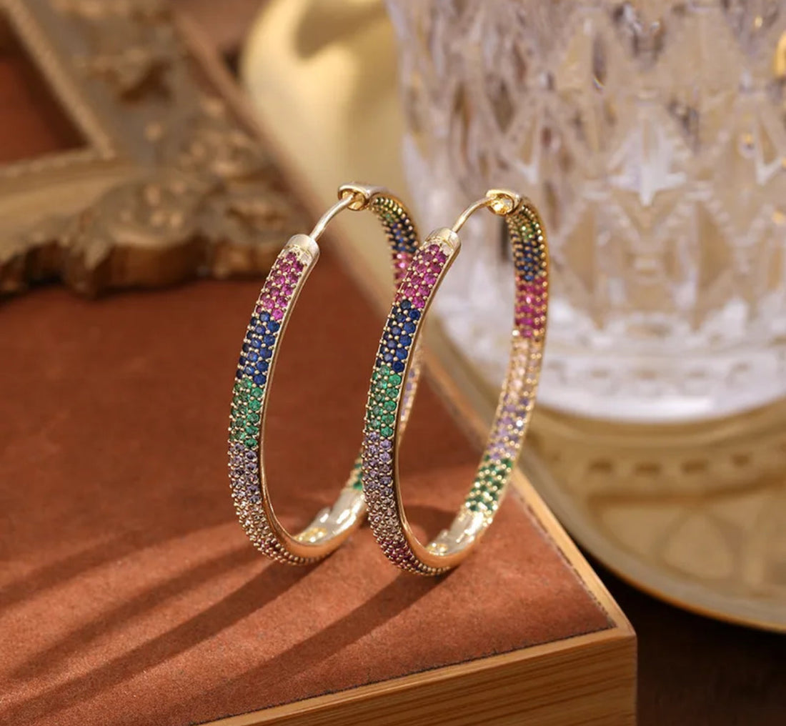 Feel It In The Air Hoops-3 Colors