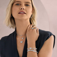 Brighton | Illumina Celeste Heart Bold Necklace-Silver