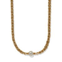 Brighton | Trust Your Journey Pearl Chain Short Necklace