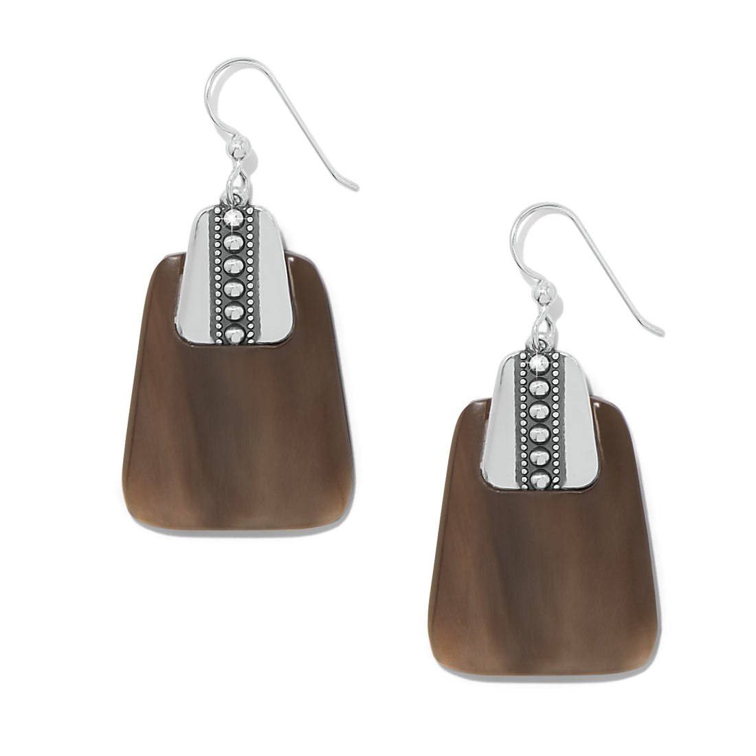Brighton | Pretty Tough Geo Horn French Wire Earrings