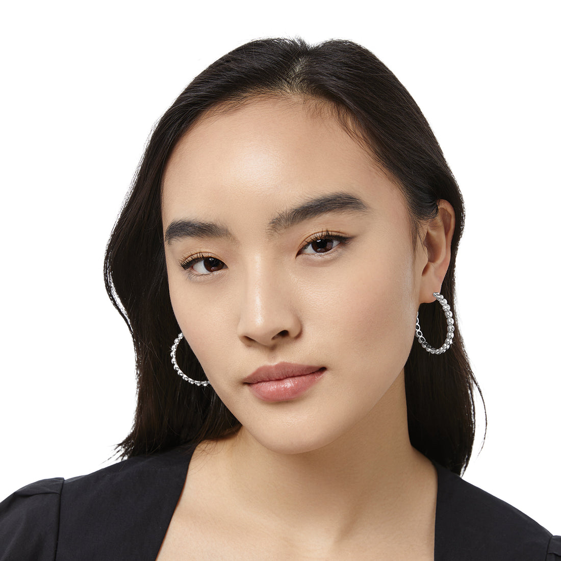 Brighton | Twinkle Granulation Large Hoop Earrings