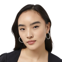 Brighton | Twinkle Granulation Large Hoop Earrings