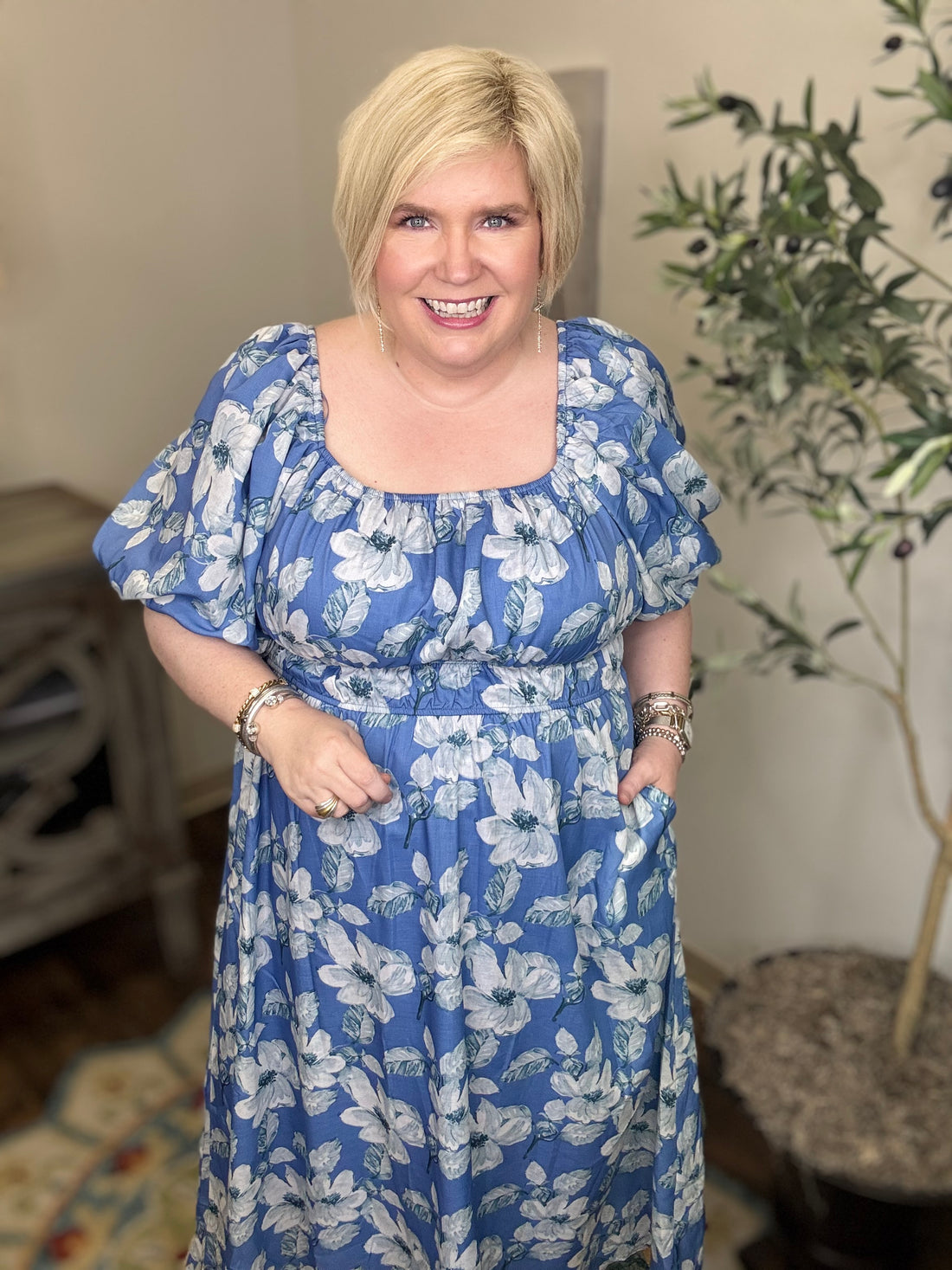 Somewhere Out There Curvy Dress