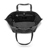 Brighton | Bruna Large Straw Tote-Black