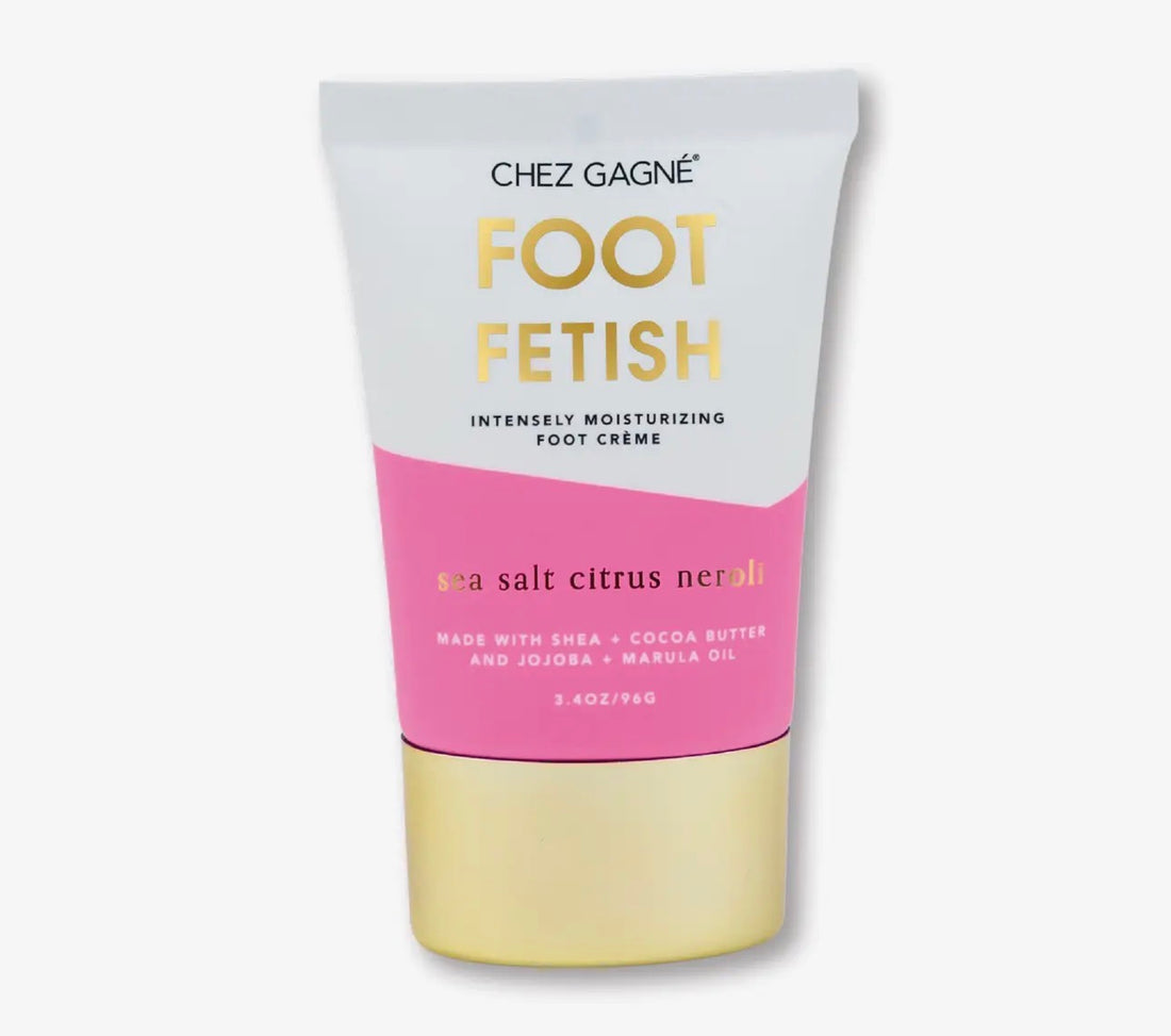 Foot Fetish - Clean + Vegan Foot Crème - Sea Salt Citrus + Neroli - 3.4oz