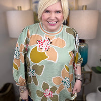 Flower Ridge Curvy Top