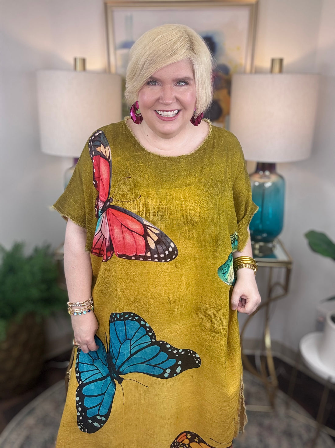 Butterfly Dreams Curvy Dress