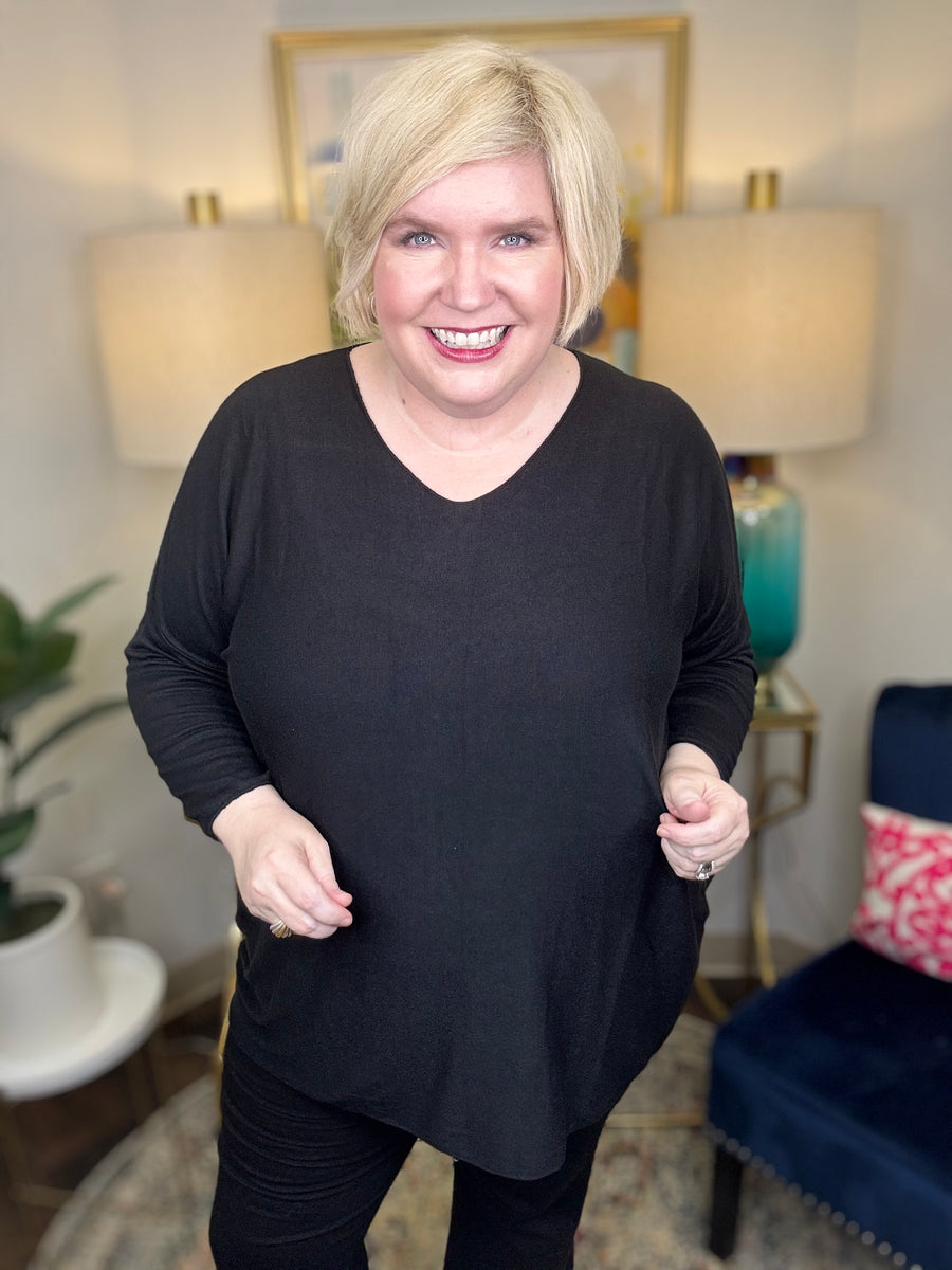 All At Once Curvy Sweater-7 Colors!