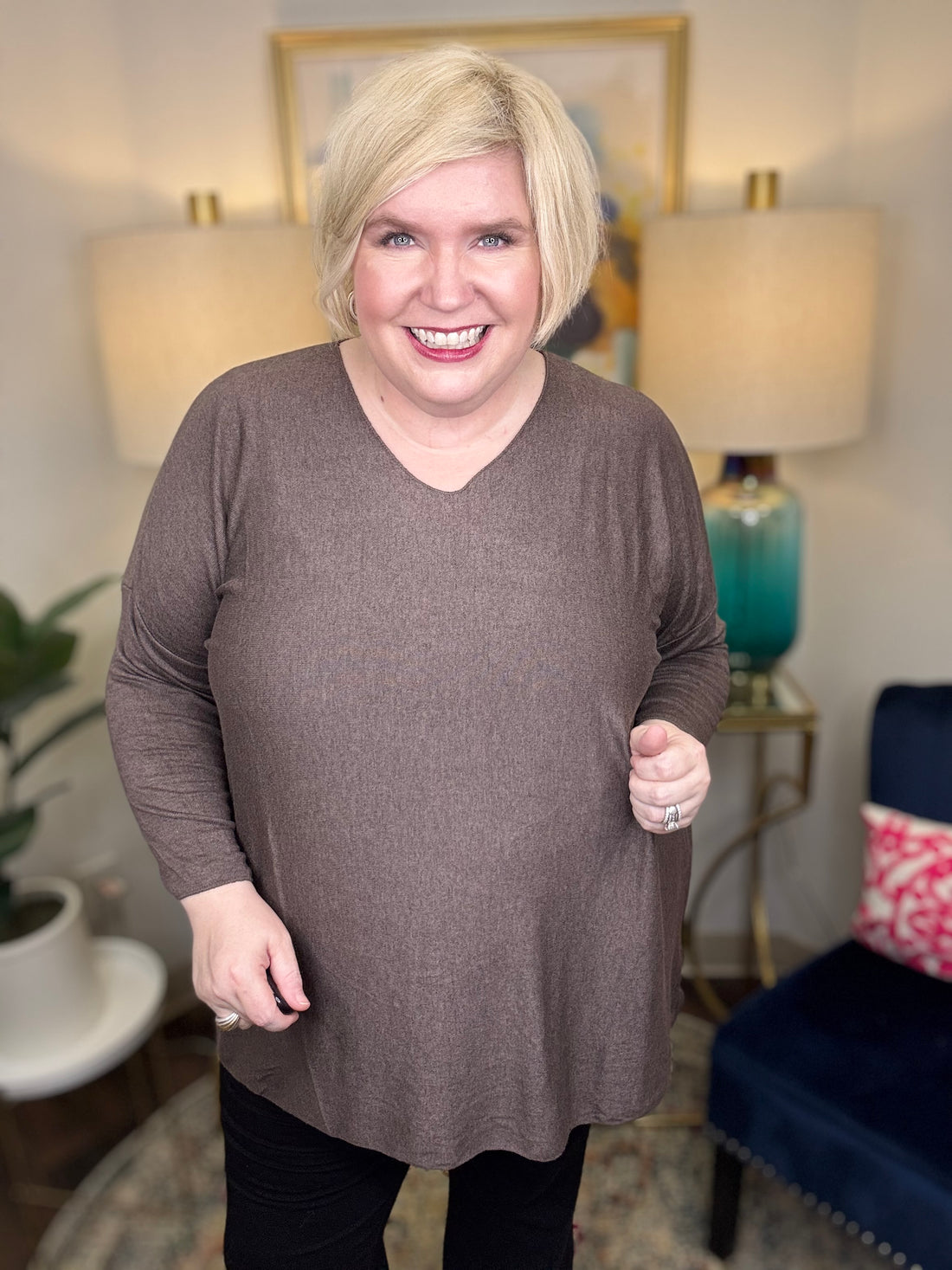 All At Once Curvy Sweater-7 Colors!
