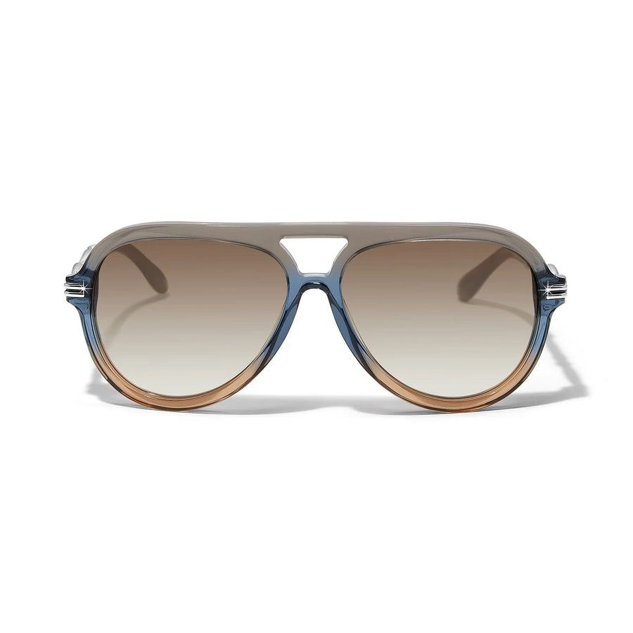 Brighton | Interlok Twist Aviator Sunglasses