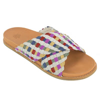 The Sak | Penelope Sandal-Woven Stone Multi
