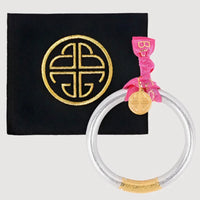 BuDhaGirl | Silver Tzubbie All Weather Bangle® (Awb®) - Serenity Prayer