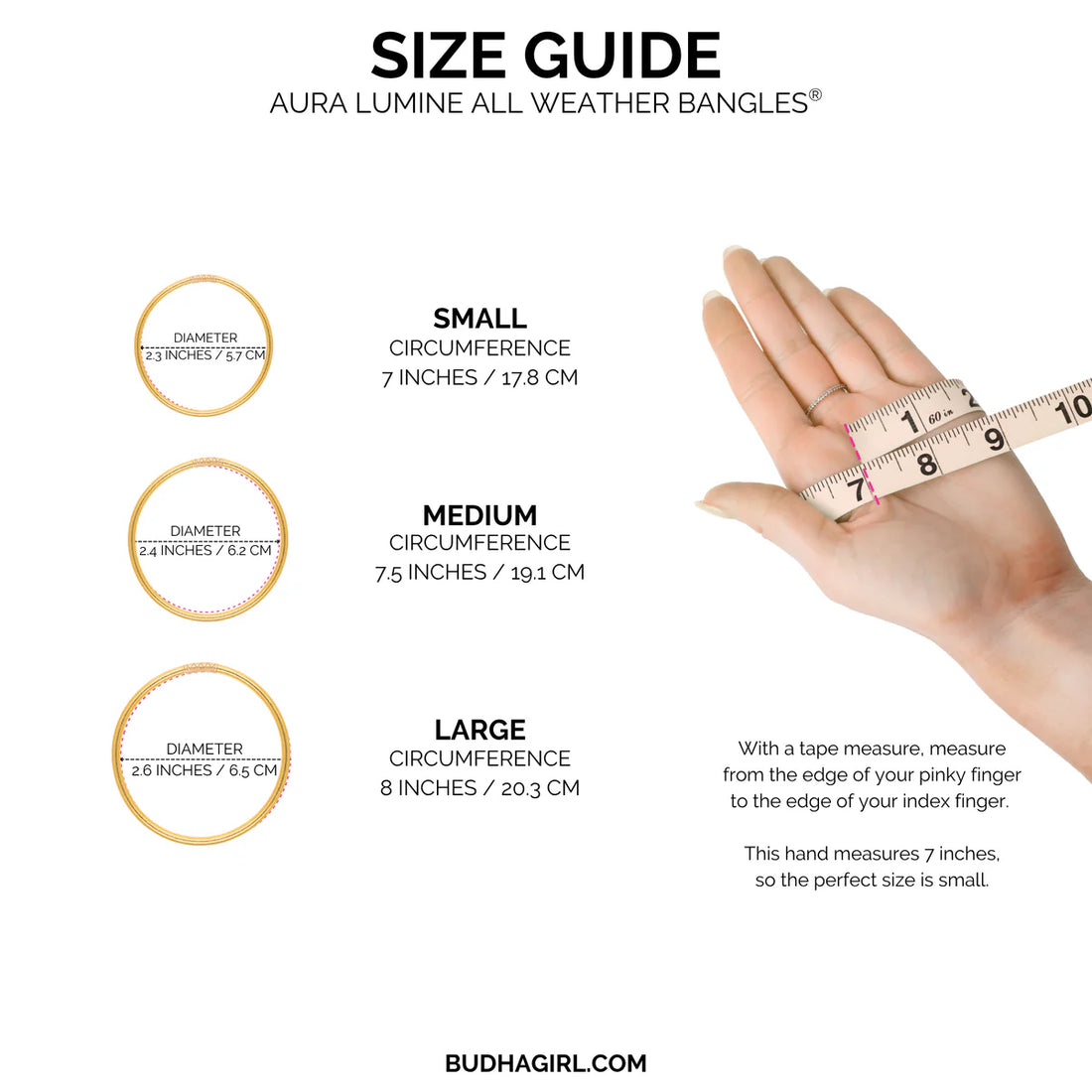 BuDhaGirl | AURA LUMINE ALL WEATHER BANGLES® (SET OF 6)
