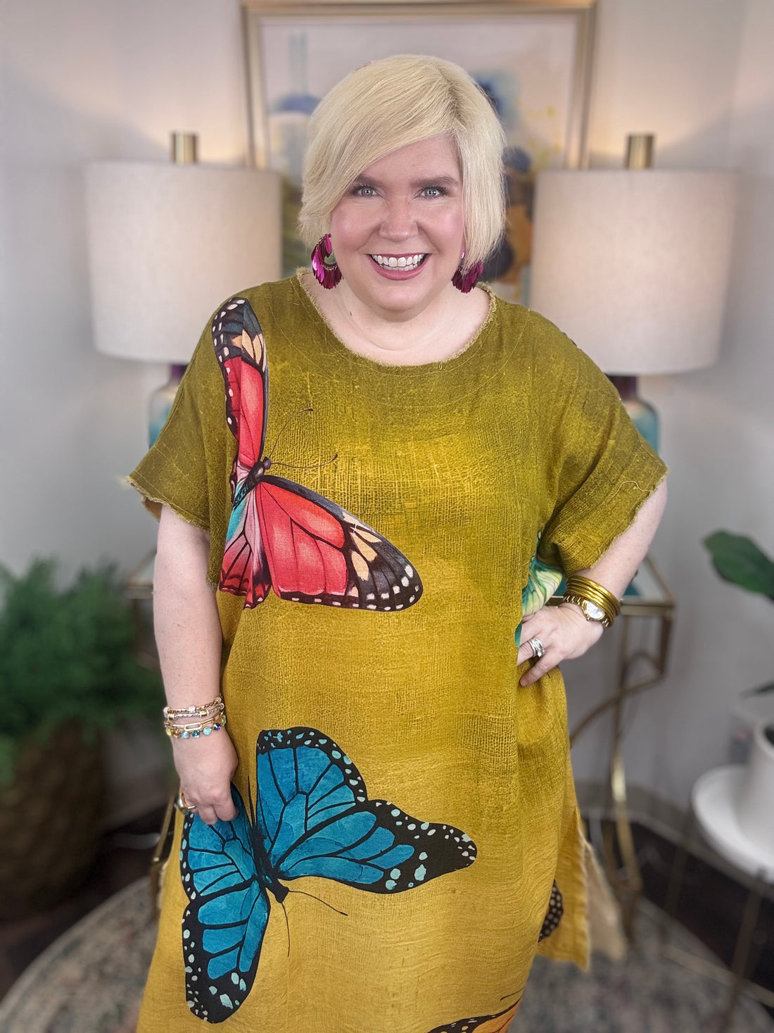 Butterfly Dreams Curvy Dress