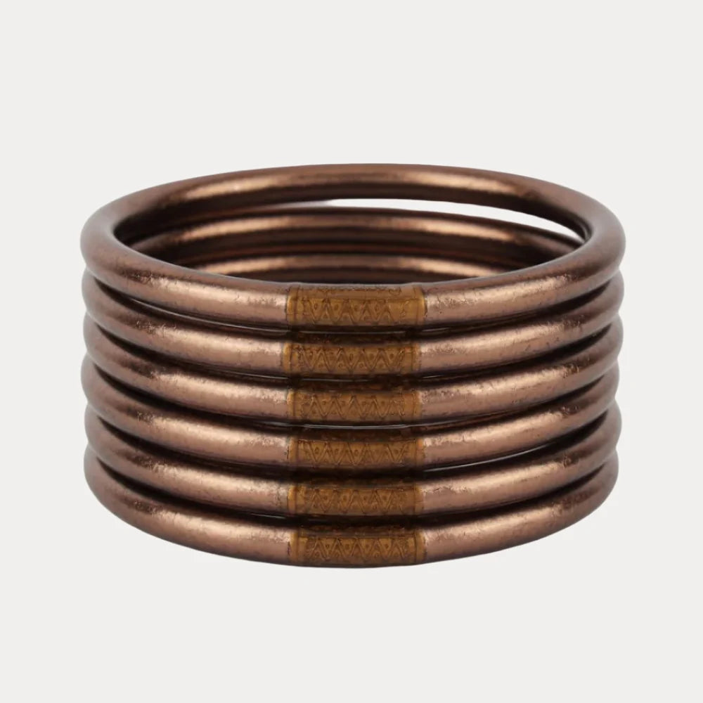 BuDhaGirl | Meteorite All Weather Bangles-Set of 6