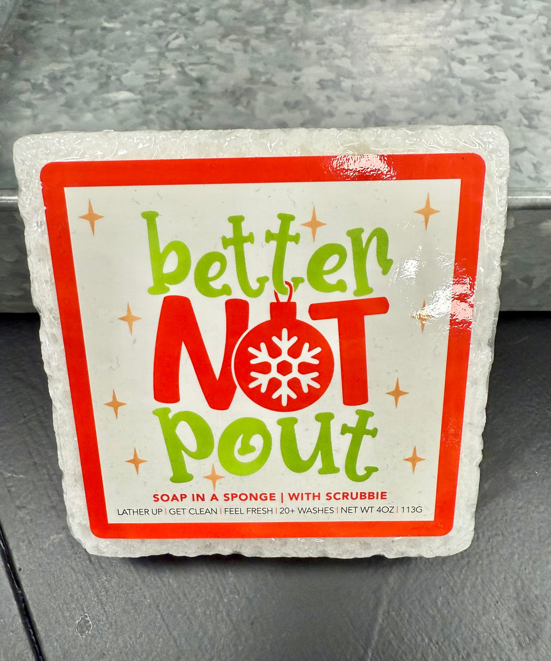 Caren Christmas Soap Sponges-8 Styles!!