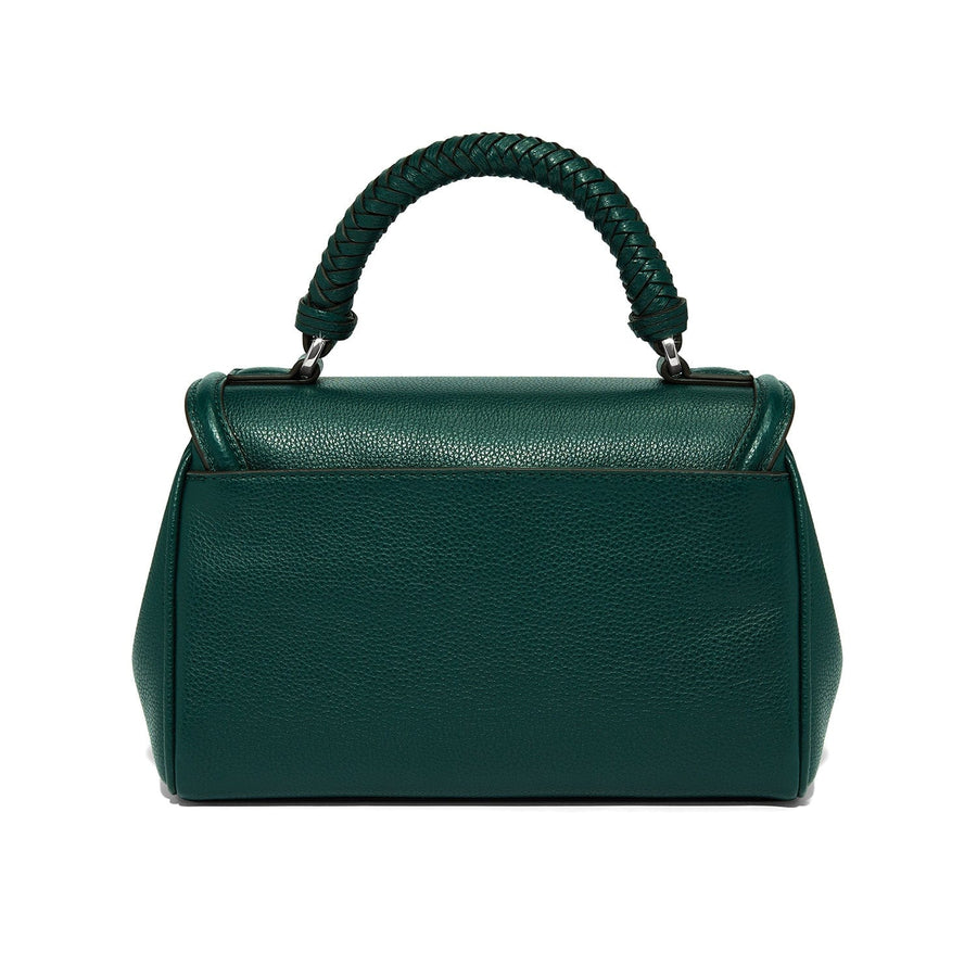 Brighton | Tate Flap Satchel-Jewel Green