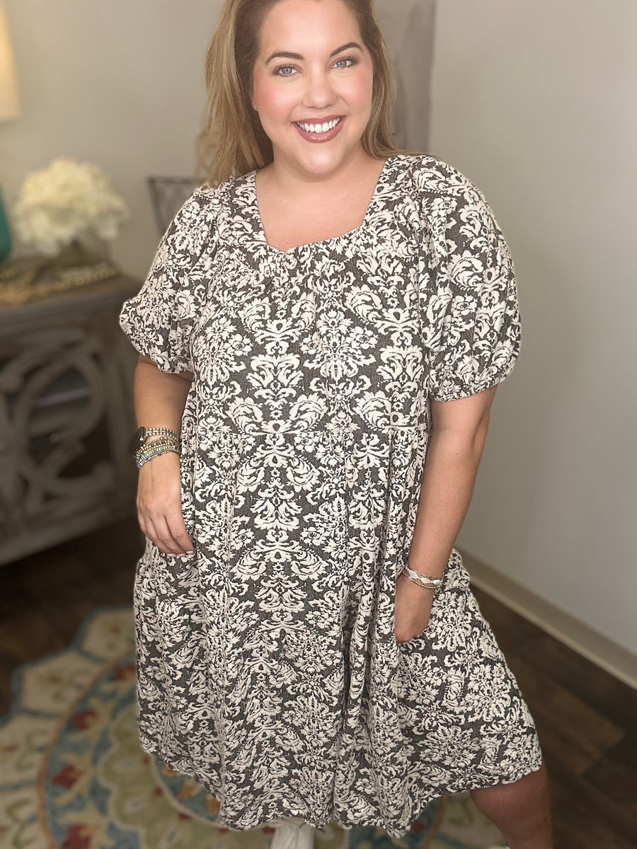 No Questions Curvy Dress