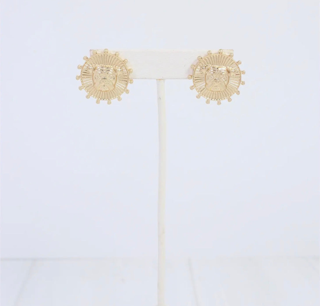 Caroline Hill | Carmen Coin Earring-Dog