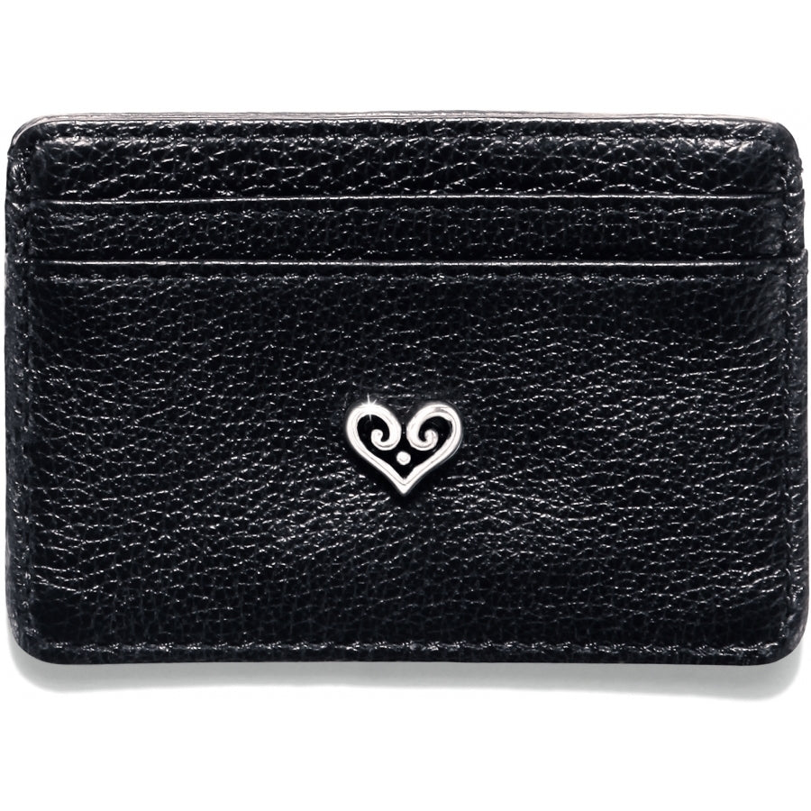 Brighton | B Wishes Card Case-Black