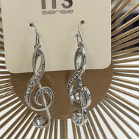 Treble Clef Earrings