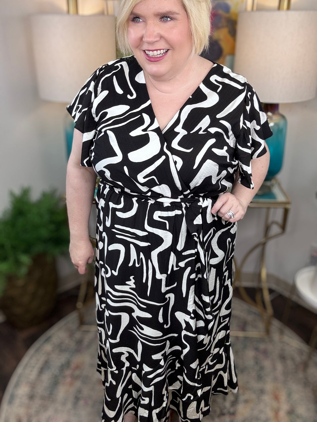 Positive Thoughts Dress-S-3X!
