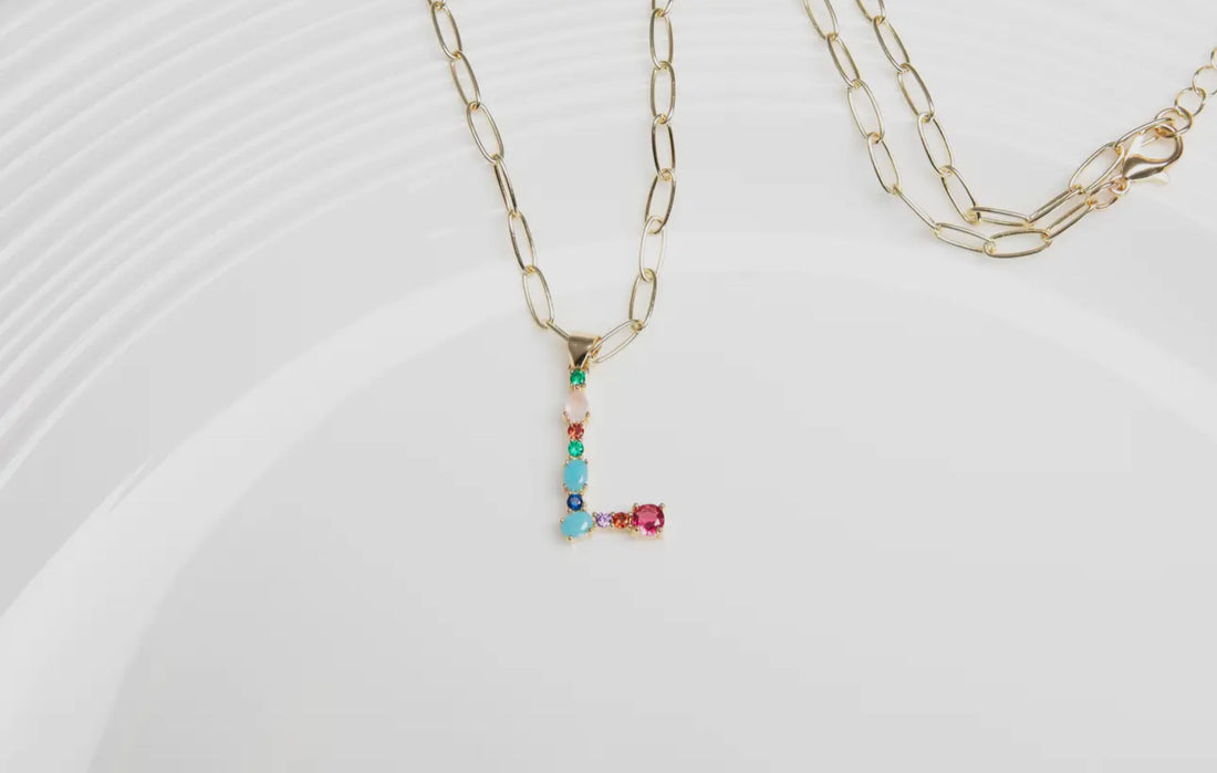 Initial Charm Necklace