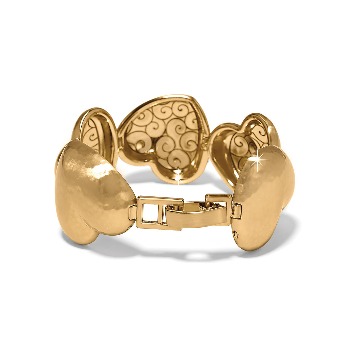 Brighton | Trianon Heart Link Bracelet-Gold