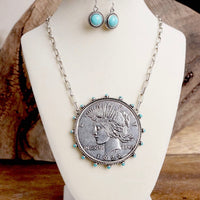 Boho Coin Necklace