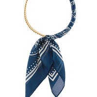 Bead and Scarf Necklace