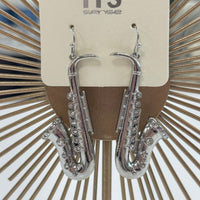 Saxophone Earrings