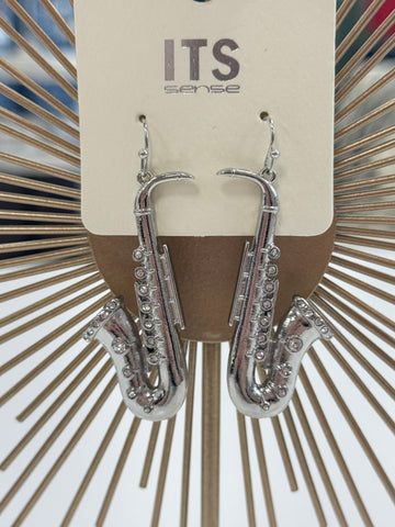 Saxophone Earrings