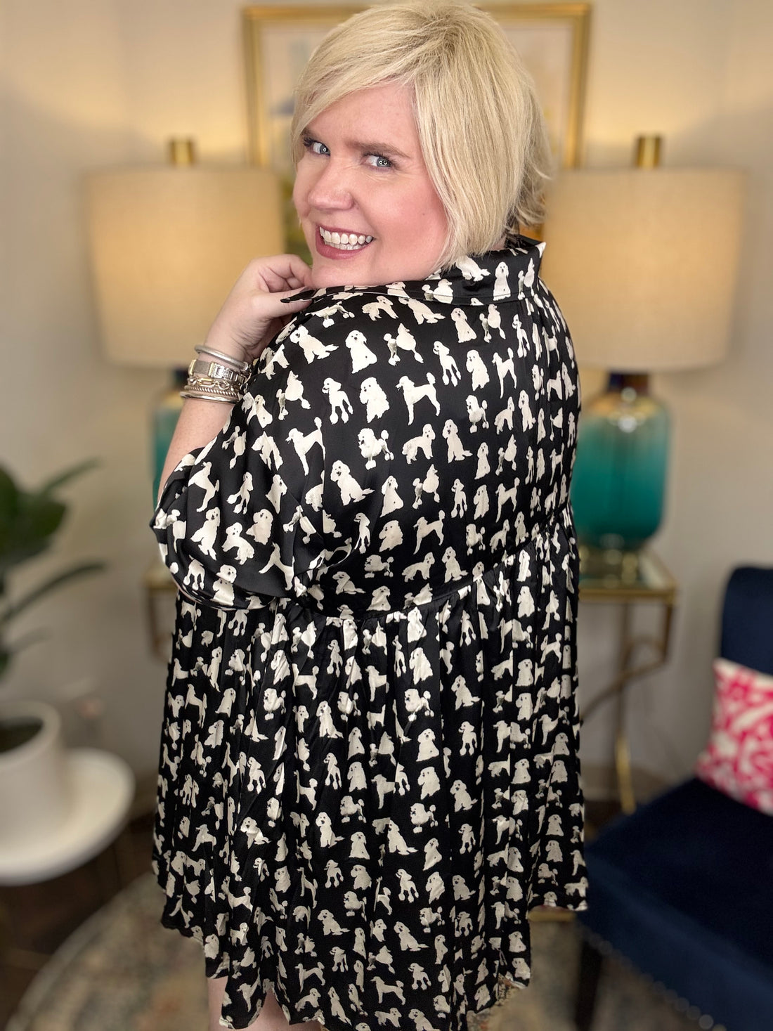 Puppy Love Curvy Tunic Dress