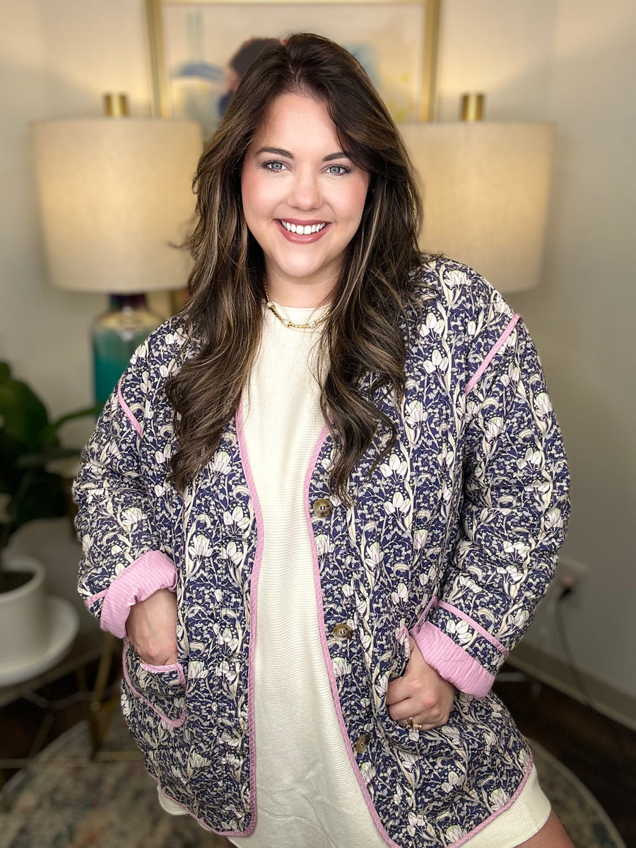 Blueberry Curvy Jacket