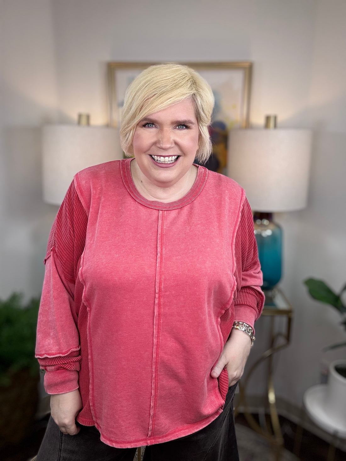Relaxed Vibes Curvy Top