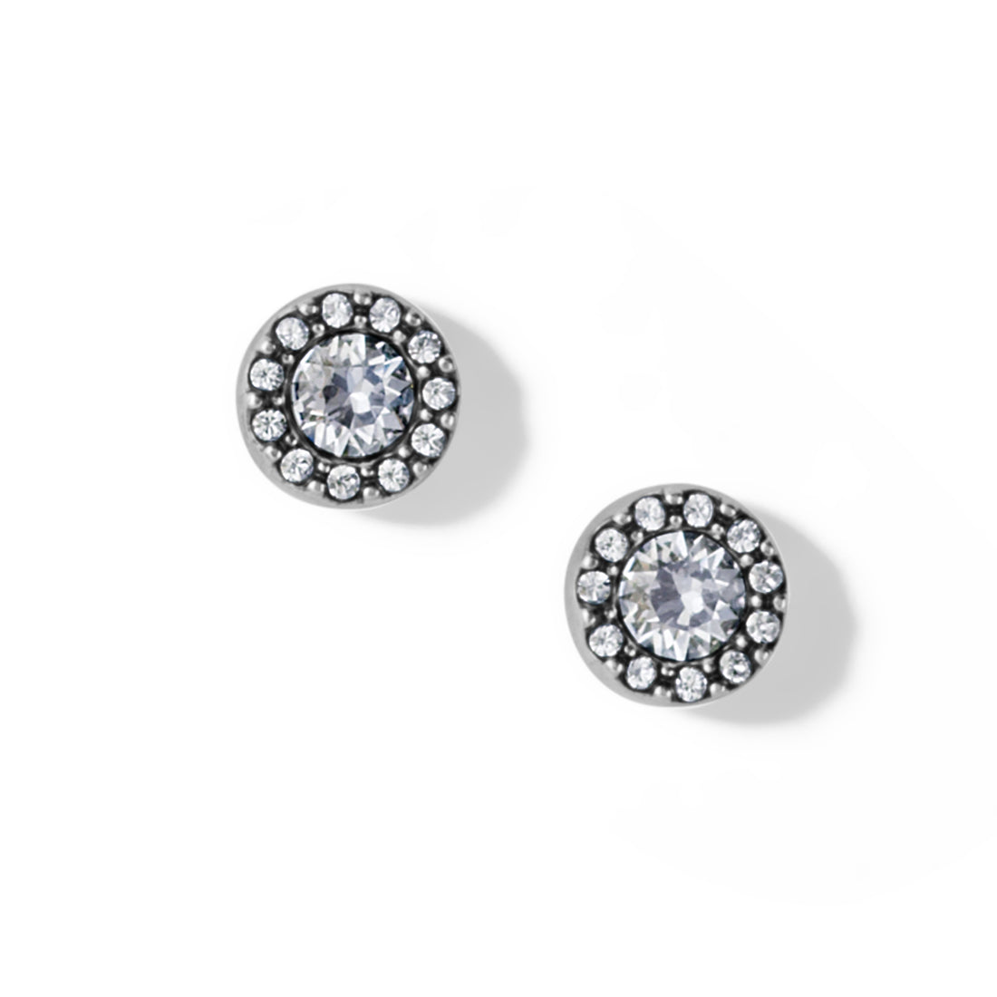 Brighton | Illumina Solitaire Post Earrings Silver
