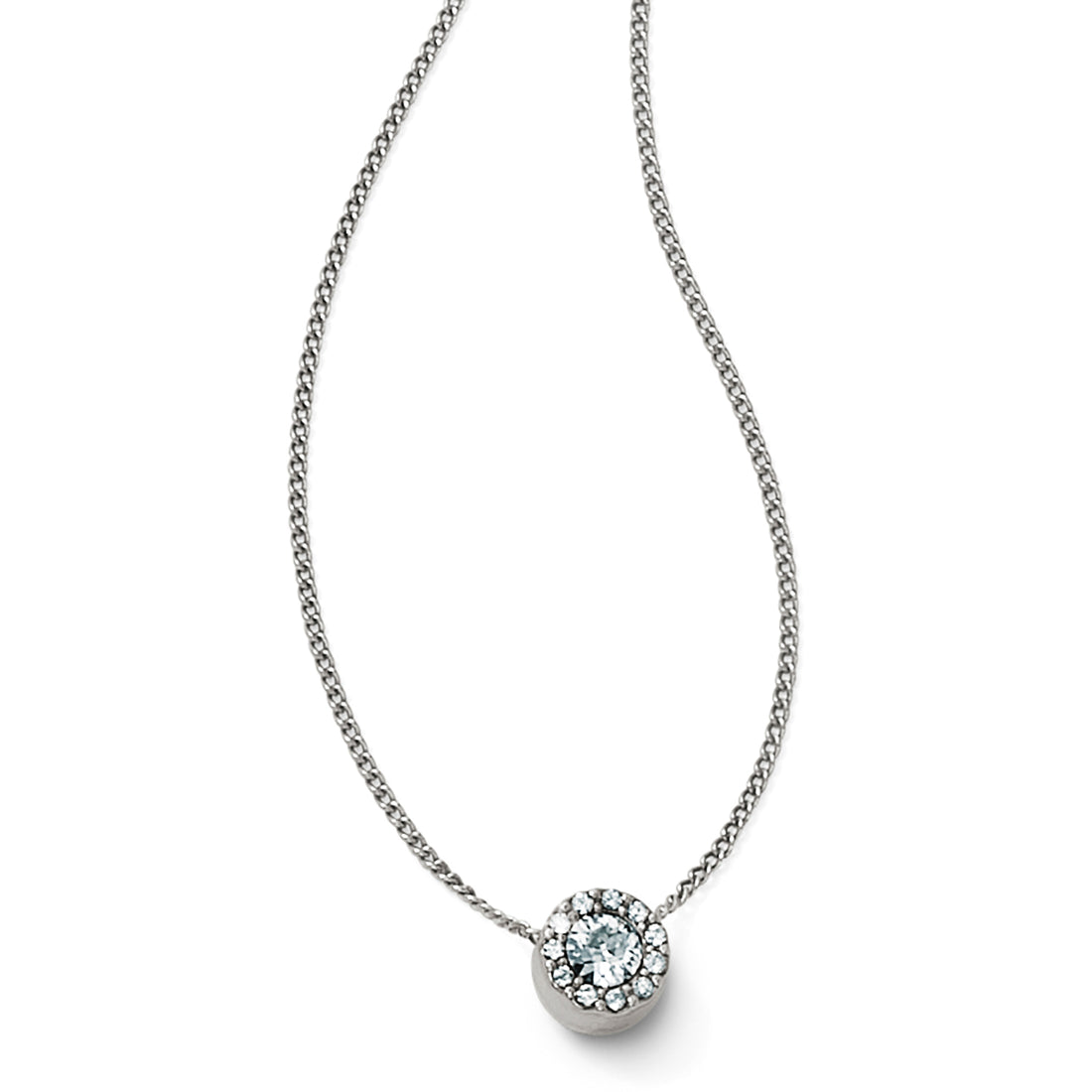Brighton | Illumina Mini Solitaire Necklace Silver