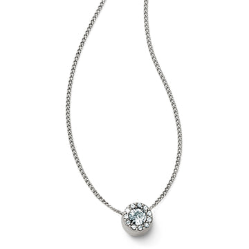 Brighton | Illumina Mini Solitaire Necklace Silver