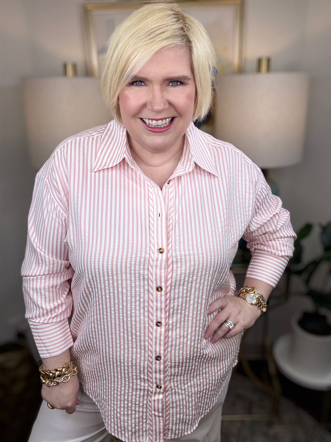 Momma Said Curvy Top-Pink - The Shoppes at Coldwater