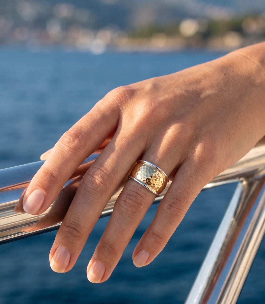 Natalie Wood | Golden Hour Ring-Gold/Silver