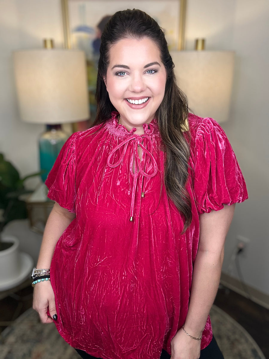 Calling All Bosses Curvy Top