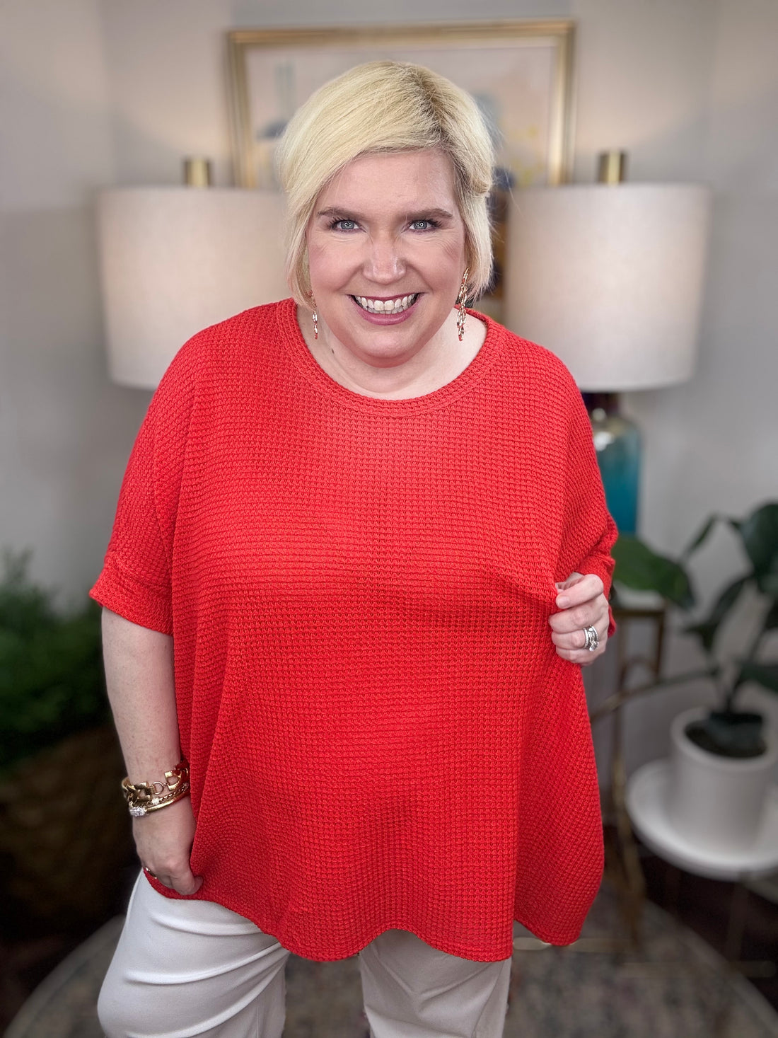 Met You Before Curvy Top