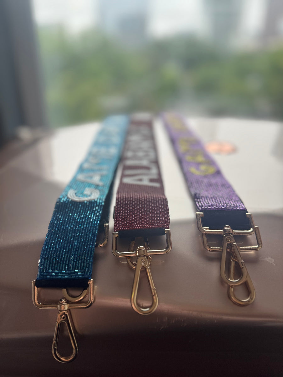 Game Day Beaded Purse Strap