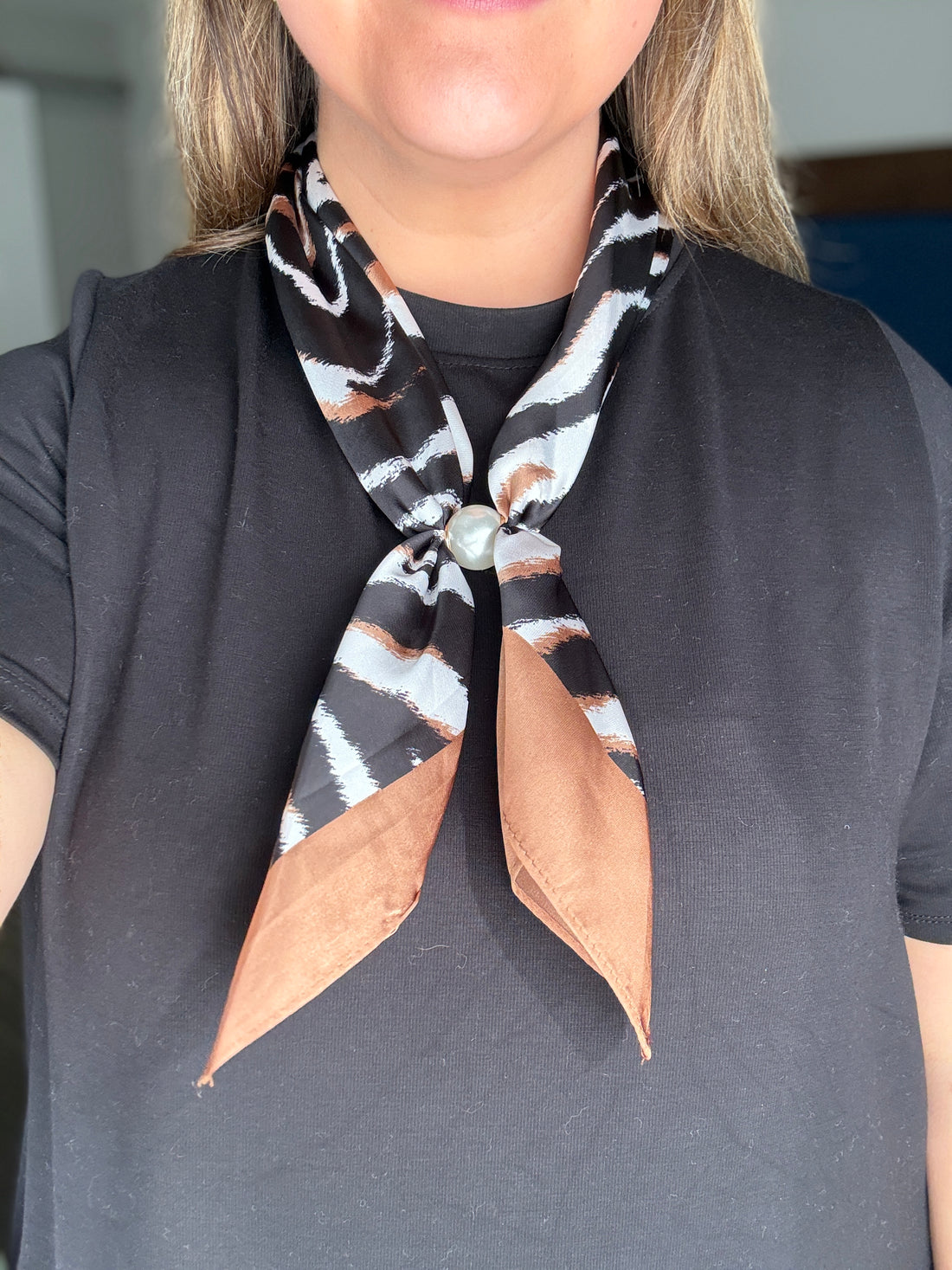 Pearl Scarf Necklace
