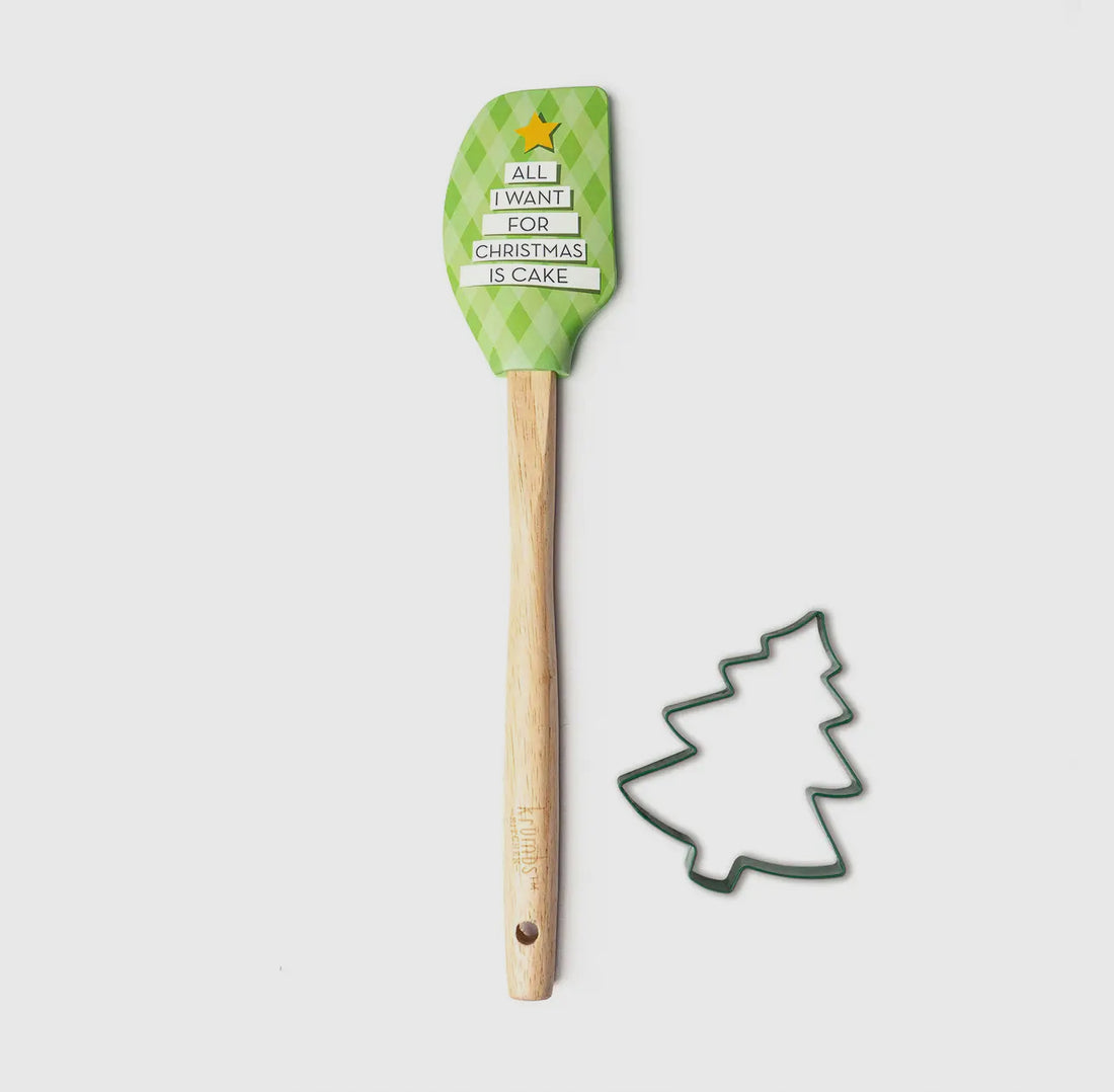 Christmas Spatula and Cookie Cutter