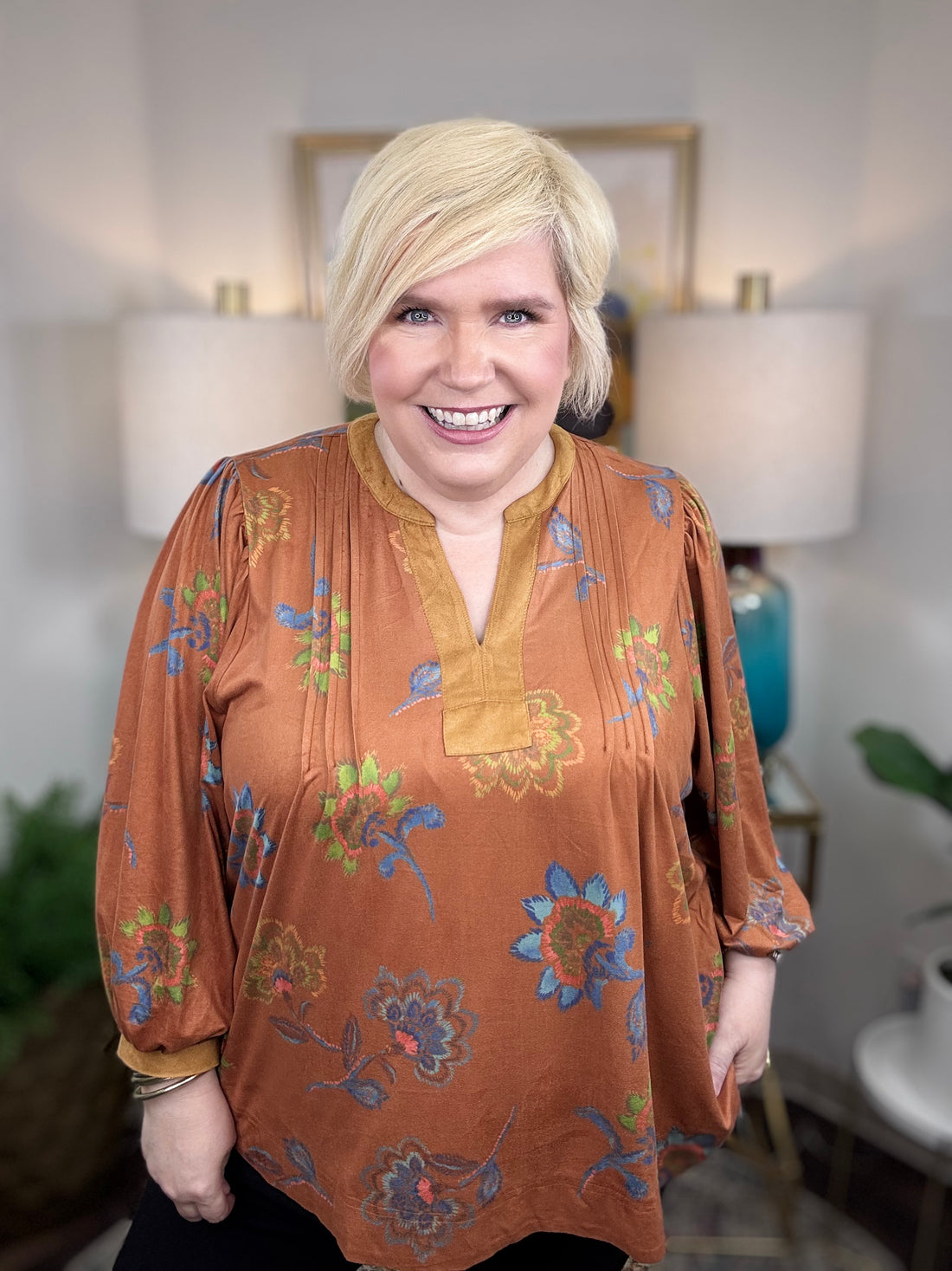 On Your Side Curvy Top