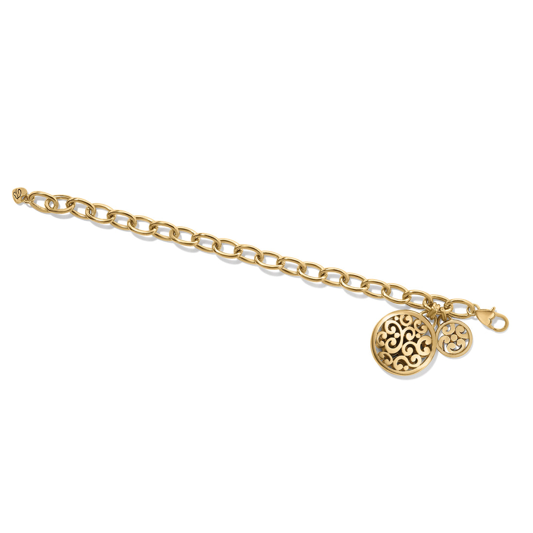 Brighton | Contempo Medallion Link Bracelet-Gold