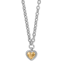 Brighton | Pretty Tough Bold Heart Necklace - The Shoppes at Coldwater