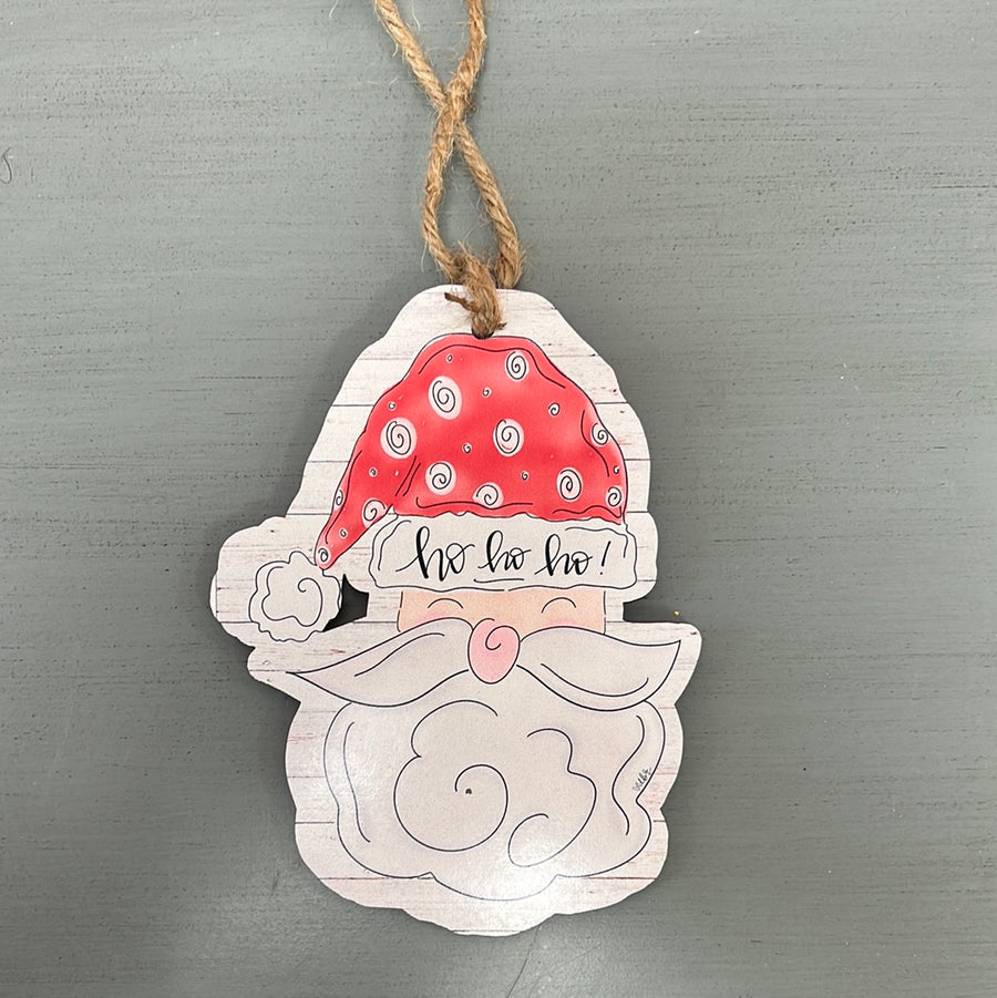 Santa Ornament