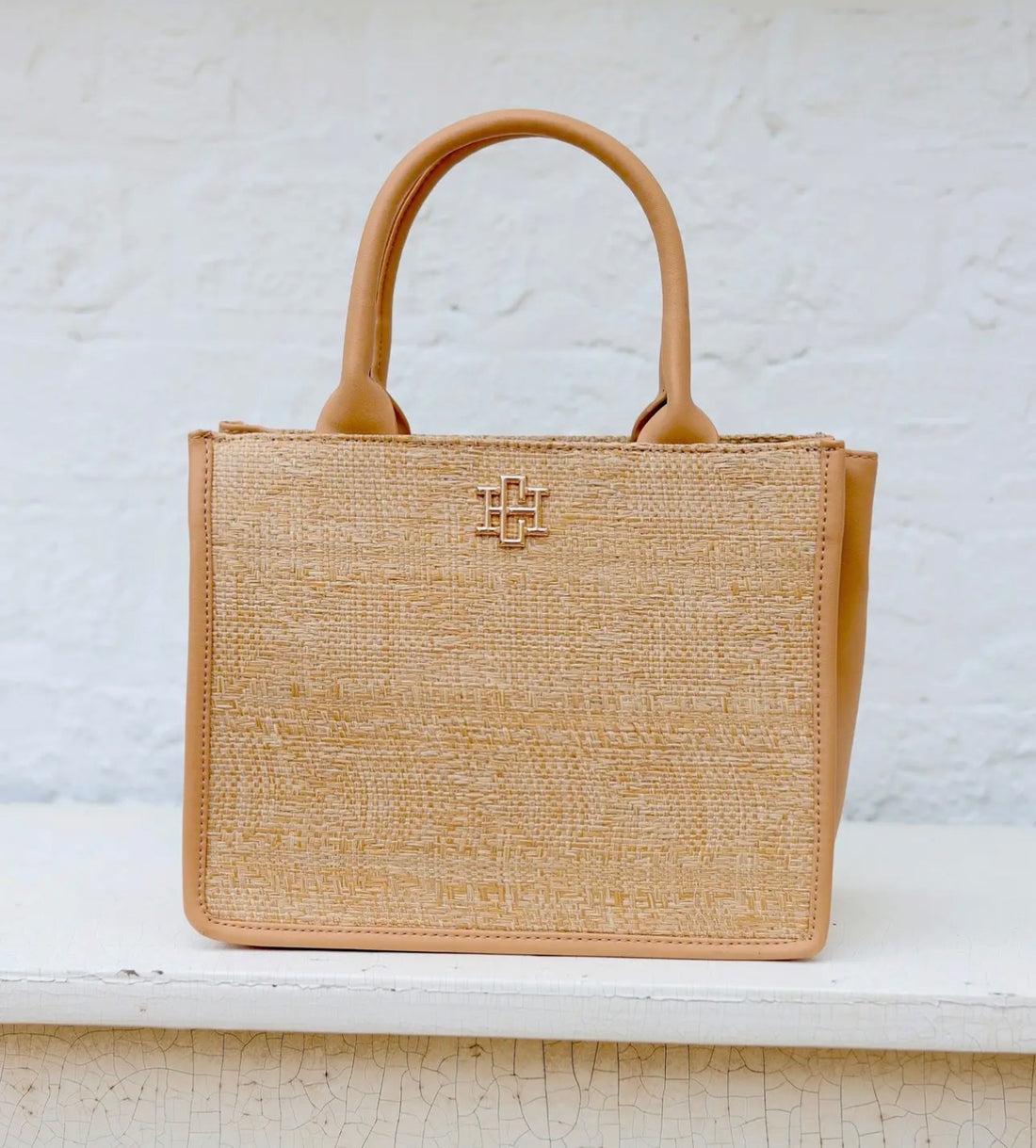 Caroline Hill | Ricky Mini Tote-Natural Lattice